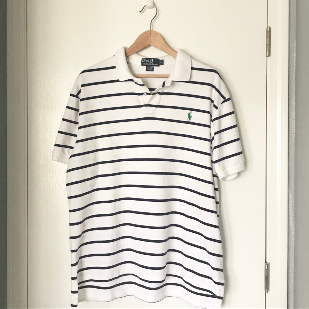Ralph Lauren Polo Black and White Stripe